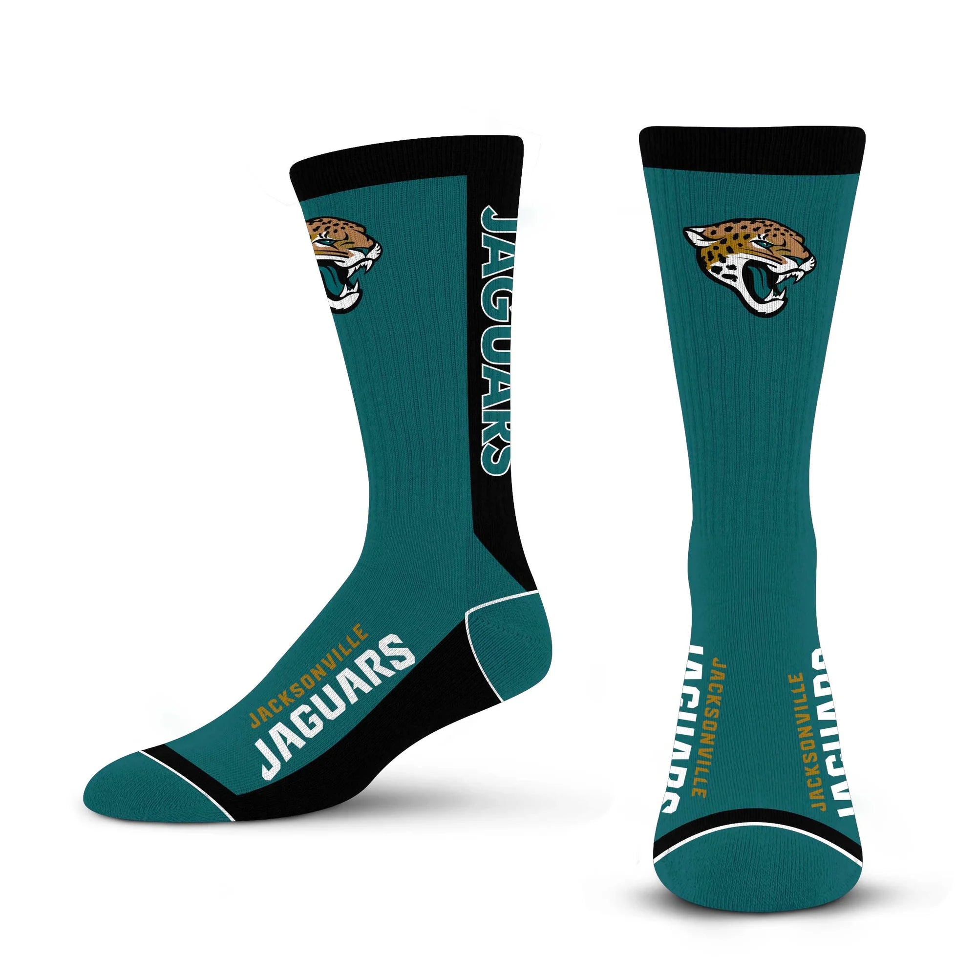 Jacksonville Jaguars MVP Crew Sock Large